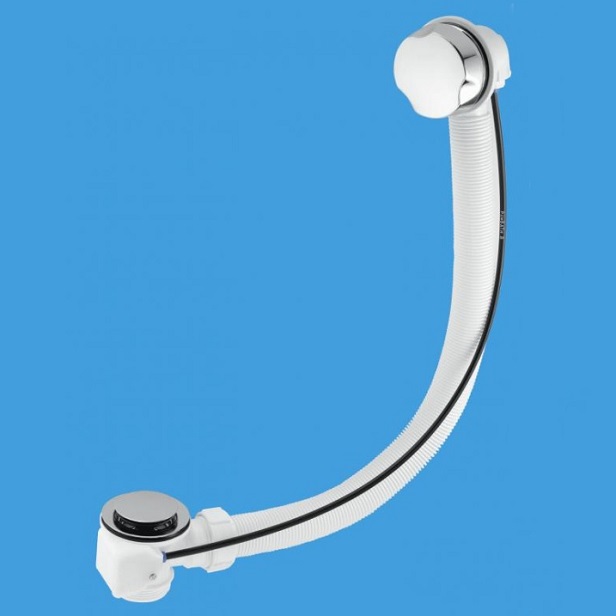 McAlpine PopUp Bath Waste and Overflow PUBCP Plumb Spares Direct